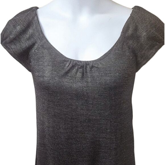 CALVIN KLEIN Women's New Short Sleeve Wool Pullover Midi dress.S/M - Picture 5 of 11